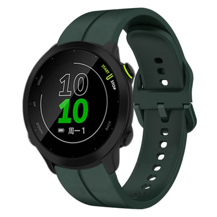20mm Loop Silicone Watch Band, For Garmin Approach S40, For Garmin Forerunner 158