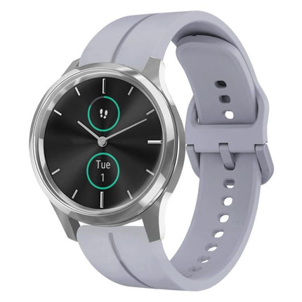 20mm Loop Silicone Watch Band, For Garmin Venu SQ, For Garminmove Luxe