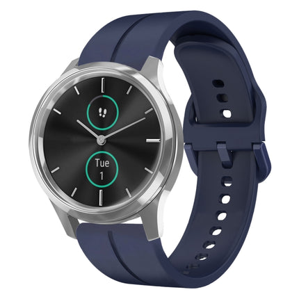 20mm Loop Silicone Watch Band, For Garmin Venu SQ, For Garminmove Luxe
