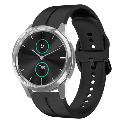 20mm Loop Silicone Watch Band, For Garmin Venu SQ, For Garminmove Luxe