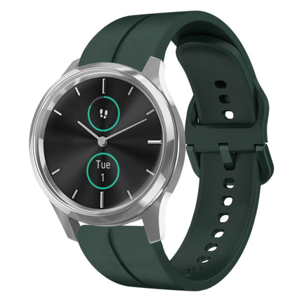 20mm Loop Silicone Watch Band, For Garmin Venu SQ, For Garminmove Luxe