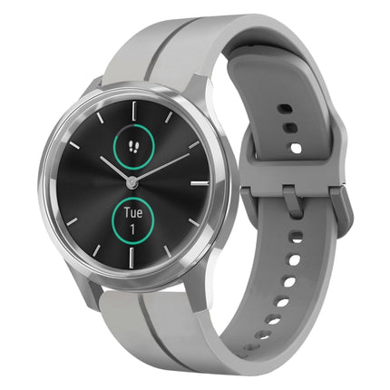 20mm Loop Silicone Watch Band, For Garmin Venu SQ, For Garminmove Luxe