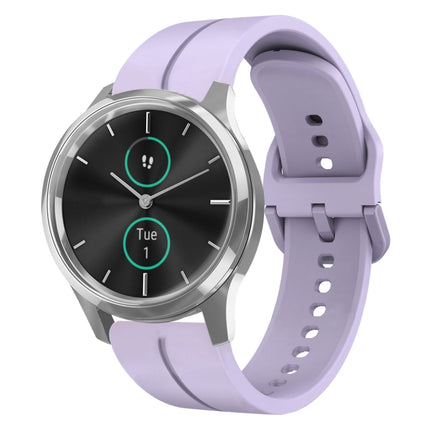 20mm Loop Silicone Watch Band, For Garmin Venu SQ, For Garminmove Luxe
