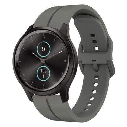 20mm Loop Silicone Watch Band, For Garminmove Style, For Garmin Forerunner 645 Music