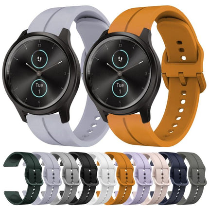 20mm Loop Silicone Watch Band, For Garminmove Style, For Garmin Forerunner 645 Music