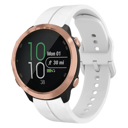 20mm Loop Silicone Watch Band, For Garminmove Style, For Garmin Forerunner 645 Music