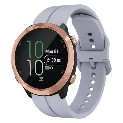 20mm Loop Silicone Watch Band, For Garminmove Style, For Garmin Forerunner 645 Music