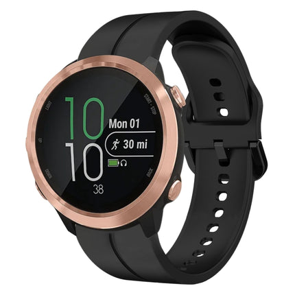 20mm Loop Silicone Watch Band, For Garminmove Style, For Garmin Forerunner 645 Music