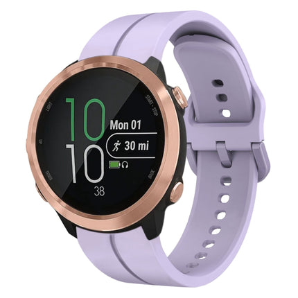 20mm Loop Silicone Watch Band, For Garminmove Style, For Garmin Forerunner 645 Music
