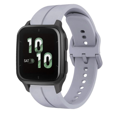 20mm Loop Silicone Watch Band, For Garmin Forerunner Sq2, For Garmin Forerunner Sq2 Music