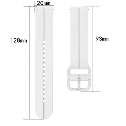 20mm Loop Silicone Watch Band, For Huawei Watch GT2 42mm, For Huawei Watch 2