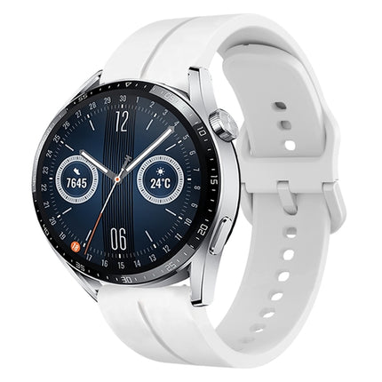 22mm Loop Silicone Watch Band, For Huawei Watch GT3 Pro 46mm, For Huawei Watch GT3 46mm