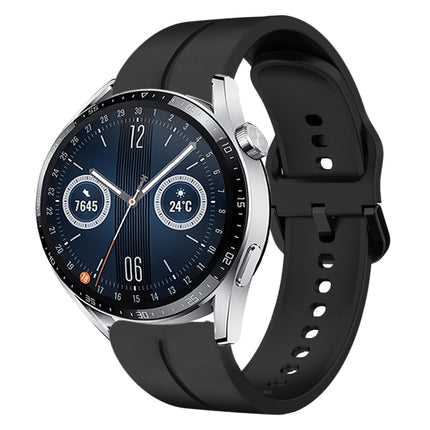 22mm Loop Silicone Watch Band, For Huawei Watch GT3 Pro 46mm, For Huawei Watch GT3 46mm