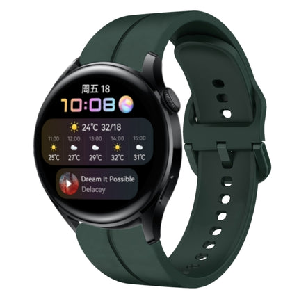 22mm Loop Silicone Watch Band, For Huawei Watch 3, For Huawei Watch 3 Pro