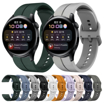 22mm Loop Silicone Watch Band, For Huawei Watch 3, For Huawei Watch 3 Pro