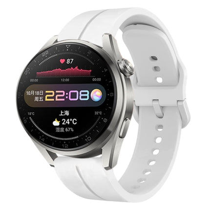 22mm Loop Silicone Watch Band, For Huawei Watch 3, For Huawei Watch 3 Pro