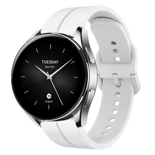 22mm Loop Silicone Watch Band, For Xiaomi MI Watch S2, For Xiaomi MI Watch S1