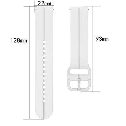 22mm Loop Silicone Watch Band, For Xiaomi Haylou RS4 LS12