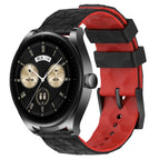 For Huawei Watch Buds / Black+Red