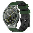 For Huawei Watch GT 3 SE / Armygreen+Black