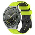 For Huawei Watch GT 3 SE / Lime Green + Black