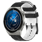 For Huawei Watch GT3 Pro 46mm / Black+White