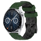 For Huawei Watch GT3 46mm / Armygreen+Black