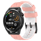 For Huawei Watch GT Runner / Pink+White