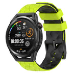 For Huawei Watch GT Runner / Lime Green + Black