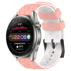 For Huawei Watch 3 Pro New / Pink+White