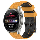For Huawei Watch 3 Pro New / Yellow+Black