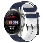 For Huawei Watch 3 Pro New / Midnight Blue + White