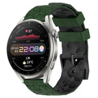 For Huawei Watch 3 Pro / Armygreen+Black