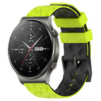 For Huawei GT2 Pro / Lime Green + Black