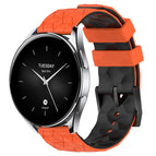 For Xiaomi MI Watch S2 / Orange+Black