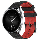 For Xiaomi MI Watch S2 / Black+Red
