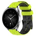 For Xiaomi MI Watch S2 / Lime Green + Black