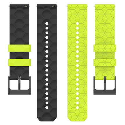 22mm Football Pattern Two-Color Silicone Watch Band, For Xiaomi MI Watch S2, For Xiaomi MI Watch S1