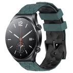 For Xiaomi MI Watch S1 / Olive Green + Black