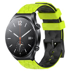 For Xiaomi MI Watch S1 / Lime Green + Black