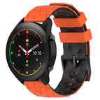 For Xiaomi MI Watch S1 Pro / Orange+Black