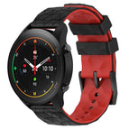 For Xiaomi MI Watch S1 Pro / Black+Red