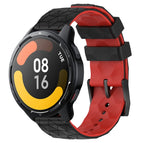 For Xiaomi MI Watch S1 Active / Black+Red