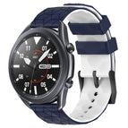 For Samsung Galaxy Watch3 45mm / Midnight Blue + White
