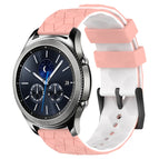 For Samsung Gear S3 Classic / Pink+White