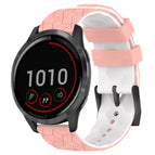 For Garmin Vivoactive4 / Pink+White
