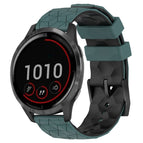 For Garmin Vivoactive4 / Olive Green + Black
