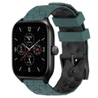 For Amazfit GTS 4 / Olive Green + Black