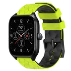 For Amazfit GTS 4 / Lime Green + Black