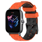 For Amazfit GTS 3 / Orange+Black